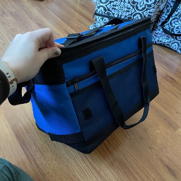 Lock & Lock Insulated Cooler - Blue & Black - Picture 2 of 10